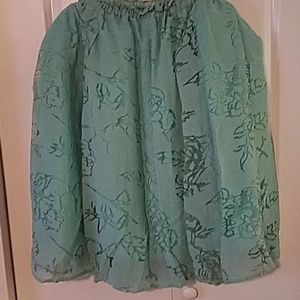 Floral Lane Bryant Skirt Size 18/20